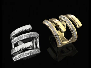 кільце гілок 3D Принт Модель