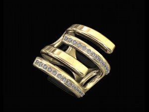 branches ring Model Cetak 3D