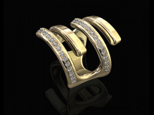 branches ring Model Cetak 3D