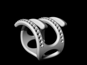 branches ring Model Cetak 3D