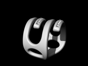 branches ring Model Cetak 3D