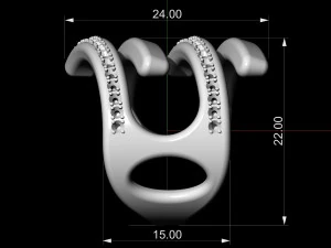 кільце гілок 3D Принт Модель