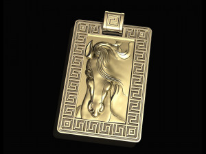 mare pendant 3D 打印模型