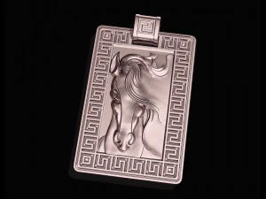 mare pendant 3D Print Model