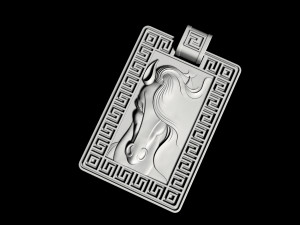 mare pendant 3D 打印模型