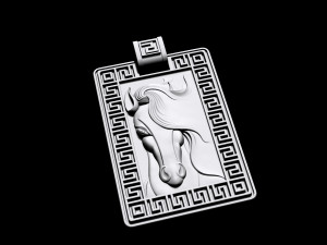 mare pendant 3D 打印模型
