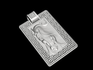 mare pendant 3D 打印模型