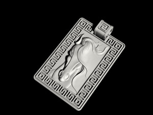 mare pendant 3D 打印模型