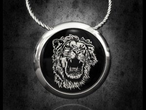lion pendant for men 3D 프린트 모델