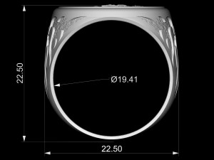 saint george-dragon hunter-ring 3D Print Model