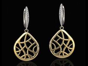 pick earrings 3D प्रिंट मॉडल