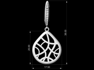 pick earrings Modelo de Impressão 3D