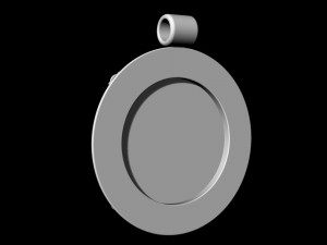 jumper fish in porthole-pendant 3D Baskı Modeli