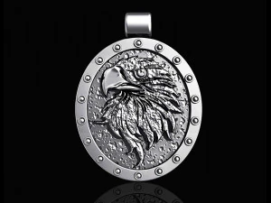 eagle pendant 3D Print Model