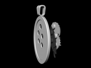 eagle pendant 3D-printmodel