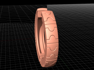 enamel hoop earrings 3D Print Model