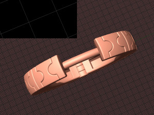enamel hoop earrings 3D Print Model