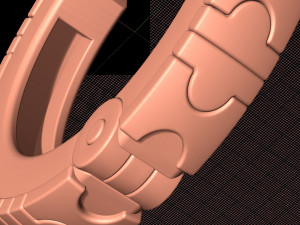 enamel hoop earrings 3D Print Model