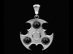 spinner pendant 3D प्रिंट मॉडल