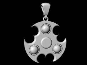 spinner pendant 3D प्रिंट मॉडल
