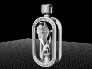 dragon statue pendant 3D Print Model