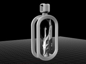 dragon statue pendant 3D Print Model