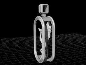 dragon statue pendant 3D Print Model