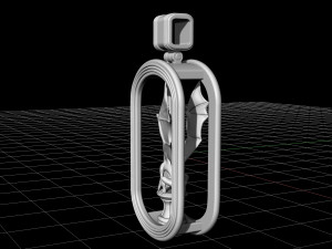 dragon statue pendant 3D Print Model