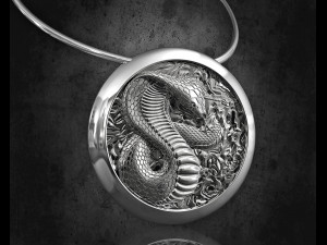 cobra pendant 3D Print Model