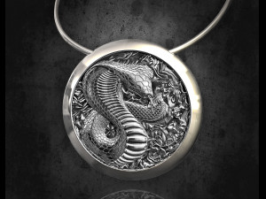 cobra pendant 3D Print Model