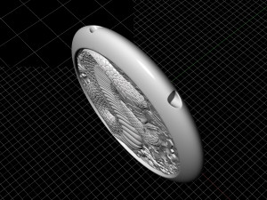 cobra pendant 3D Print Model