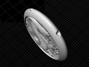 cobra pendant 3D Print Model