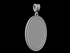 rose with love-pendant 3Dプリントモデル