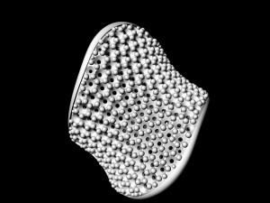 wave ring 3Dプリントモデル
