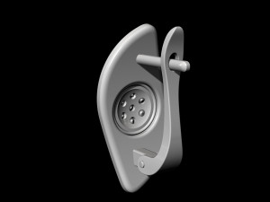 micro inspiring earrings 3D Print Model