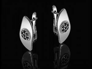 micro inspiring earrings 3D Print Model