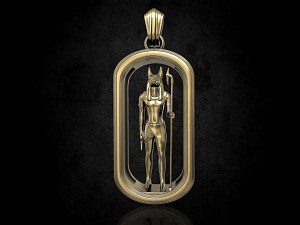 horus and anubis pendant 3D प्रिंट मॉडल