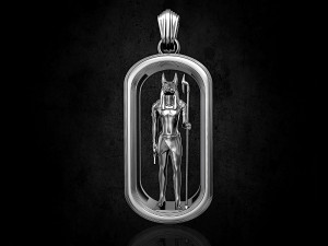 horus and anubis pendant 3D प्रिंट मॉडल