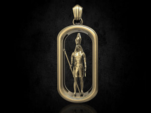 horus and anubis pendant 3D प्रिंट मॉडल