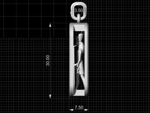 horus and anubis pendant 3D प्रिंट मॉडल