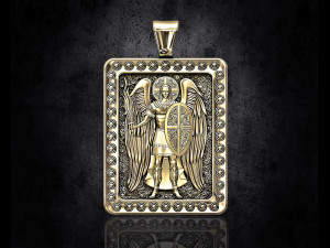 warrior angel pendant 3D Print Model