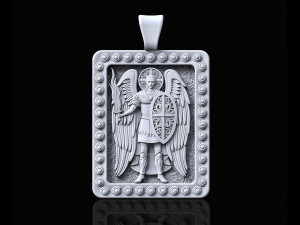 warrior angel pendant 3D Print Model