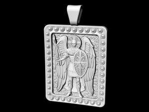 warrior angel pendant 3D Print Model