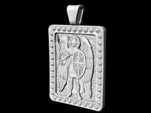 warrior angel pendant 3D Print Model