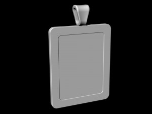 warrior angel pendant 3D Print Model