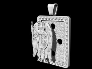 warrior angel pendant 3D Print Model