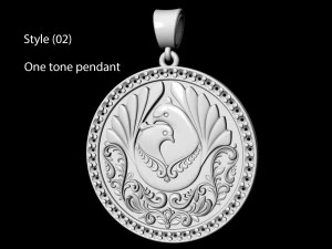the loving doves pendant 3D Print Model