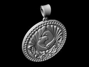 the loving doves pendant 3D Print Model