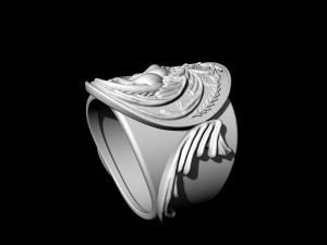 targaryen ring-game of thrones 3D Druckmodell