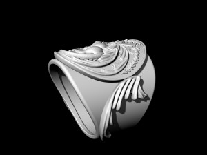 targaryen ring-game of thrones 3D Druckmodell
